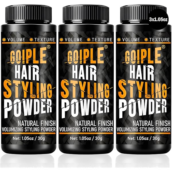 Amazon.com: ISUNRISE Hair Styling Powder for Men - Texture Powder